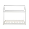 Lit enfant cabane TINY  pin blanc  70x140 sommier inclus