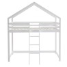 Lit mezzanine TINY  pin blanc sommier inclus 90x190