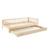 Lit enfant LOU avec tiroir  pin massif  90x190 sommier inclus