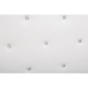 Lit coffre BAHIA simili blanc 140x190 sommier inclus
