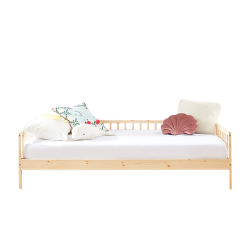Lit enfant LOU  pin massif  90x190 sommier inclus