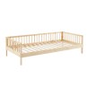 Lit enfant LOU  pin massif  90x190 sommier inclus