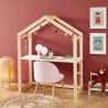 Bureau enfant cabane TINY  blanc  évolutif
