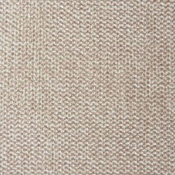 Lot de 2 chaises BETTY bouclette beige et pieds métal noir