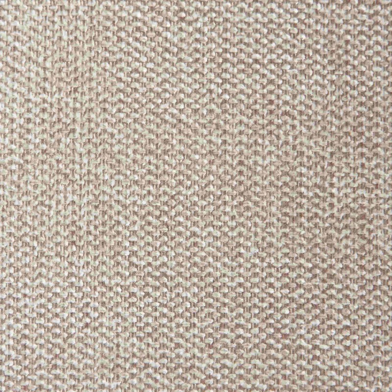 Lot de 2 chaises BETTY bouclette beige et pieds métal noir