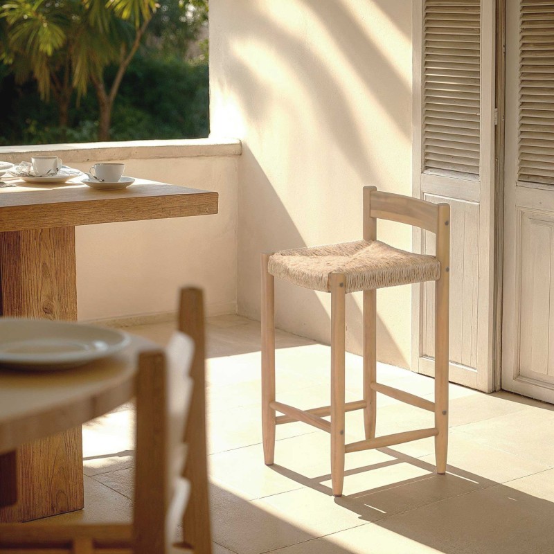 Lot de 2 tabourets de bar TEVA hauteur d'assise 65 cm