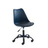Chaise de bureau à roulettes PANTONE bleu nuit