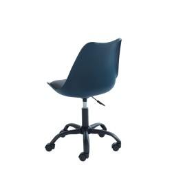 Chaise de bureau à roulettes PANTONE bleu nuit